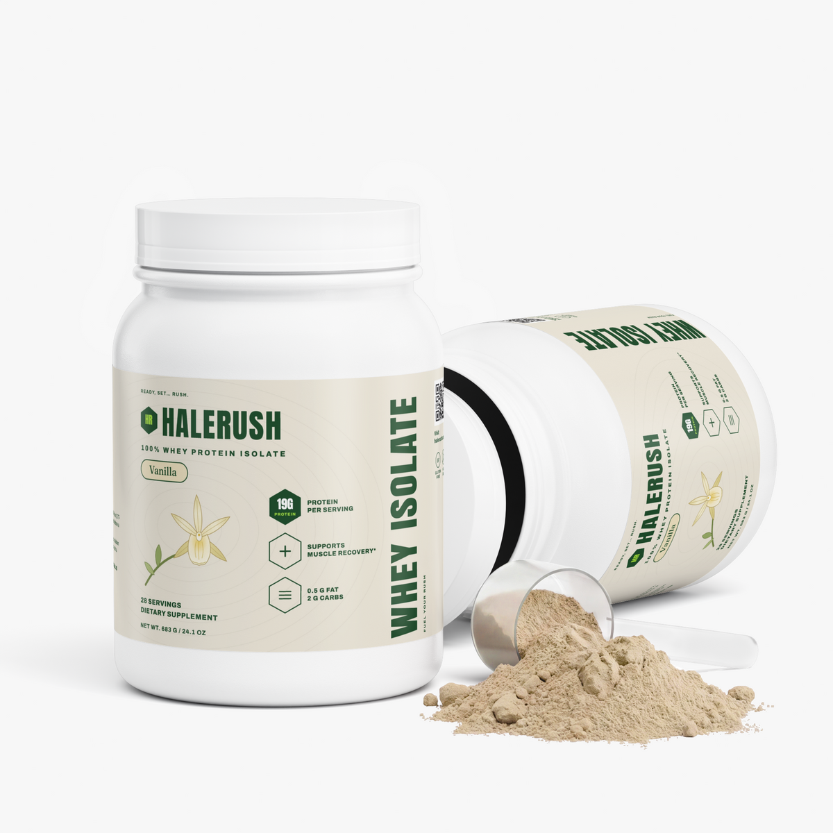Pure3 100% Whey Protein Isolate (Vanilla)