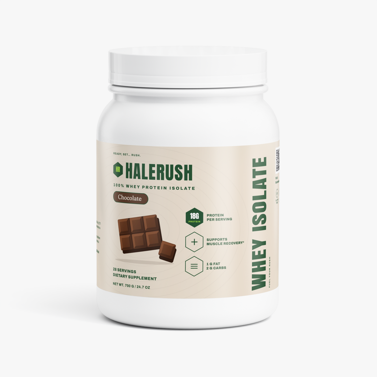 Pure3 100% Whey Protein Isolate (Chocolate)