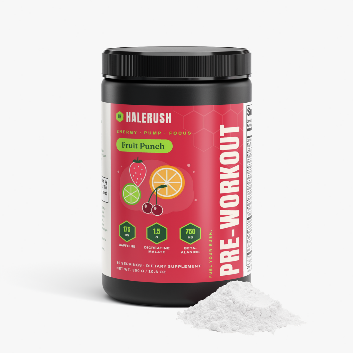 Nitric Shock Pre-Workout Powder (Fruit Punch)