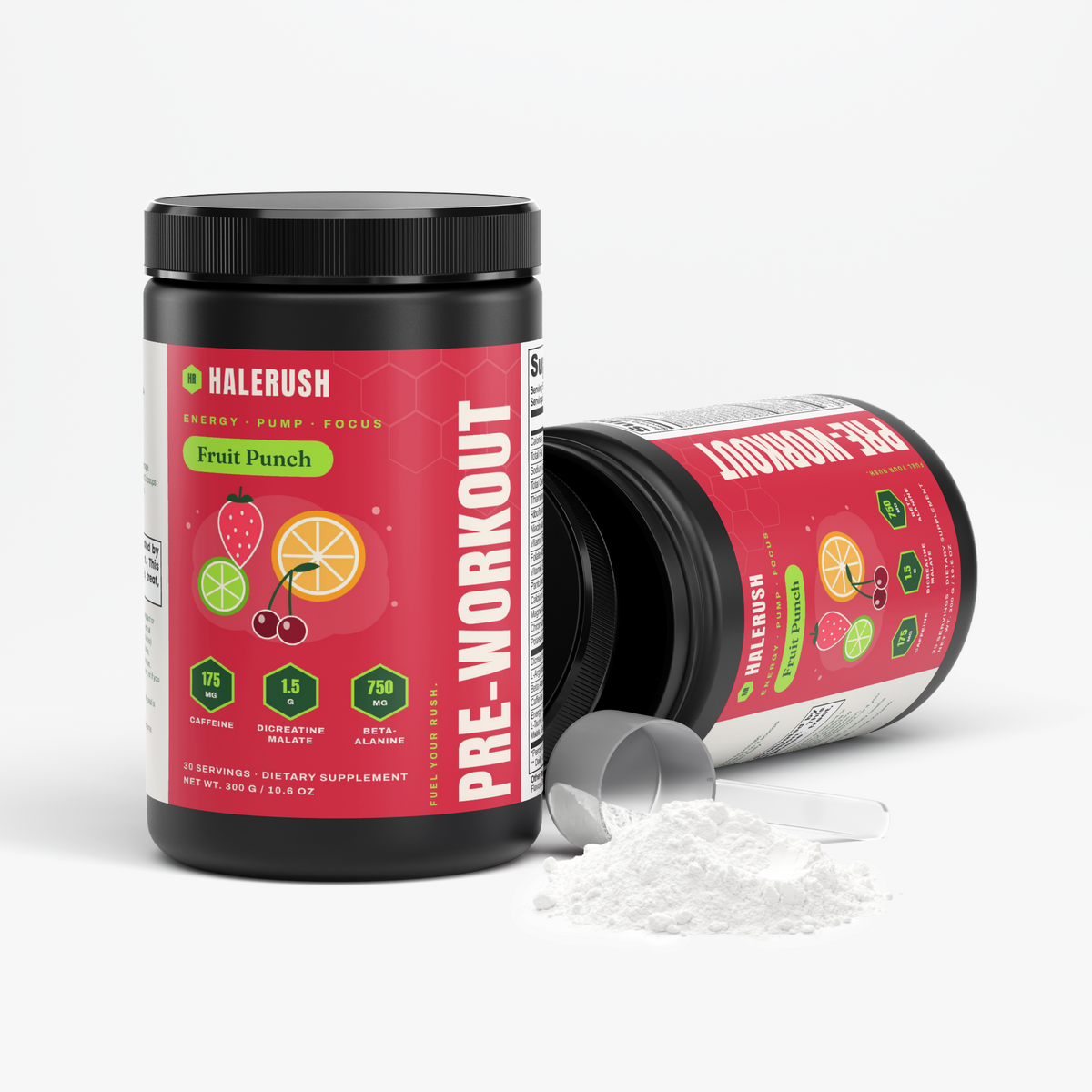 Nitric Shock Pre-Workout Powder (Fruit Punch)