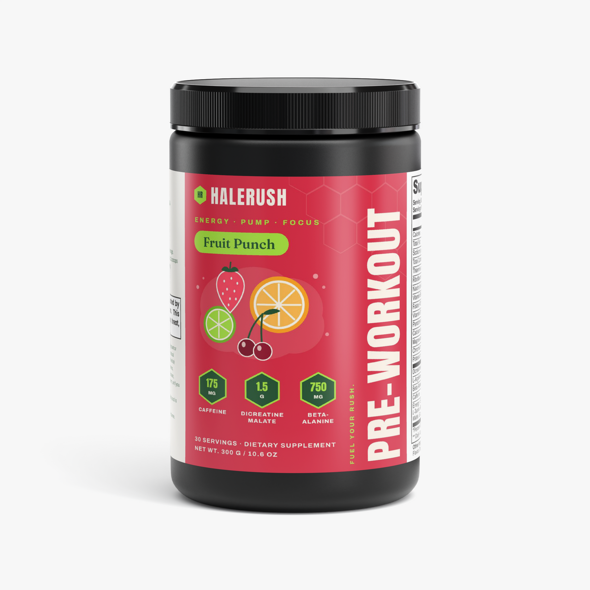 Nitric Shock Pre-Workout Powder (Fruit Punch)