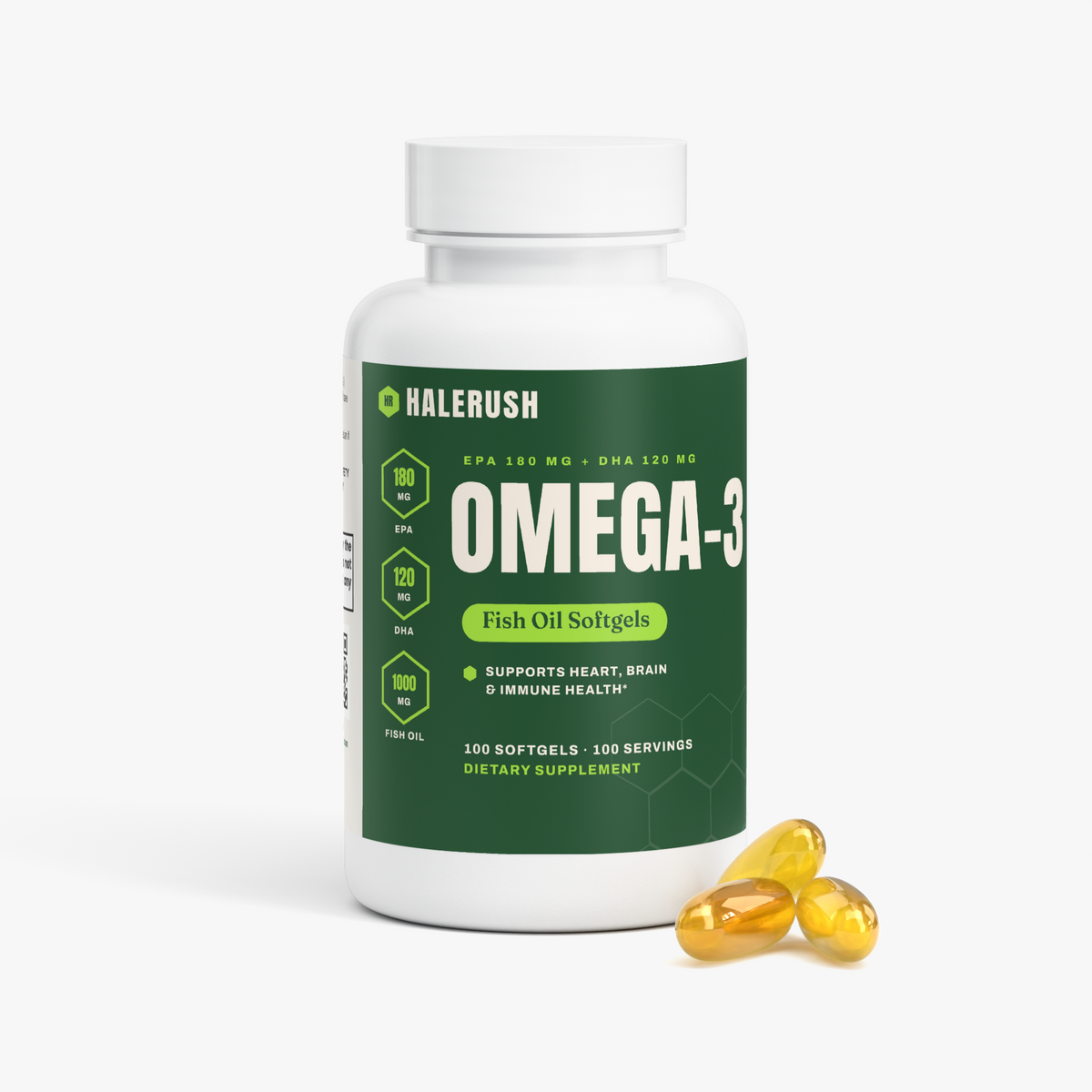Omega-3 EPA 180mg + DHA 120mg
